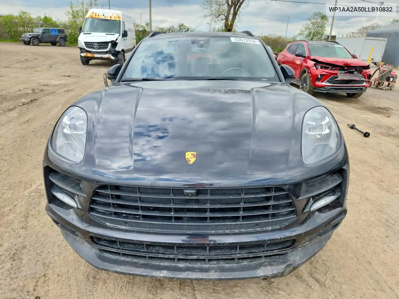 2020 Porsche Macan VIN: WP1AA2A50LLB10832 Lot: 53612936