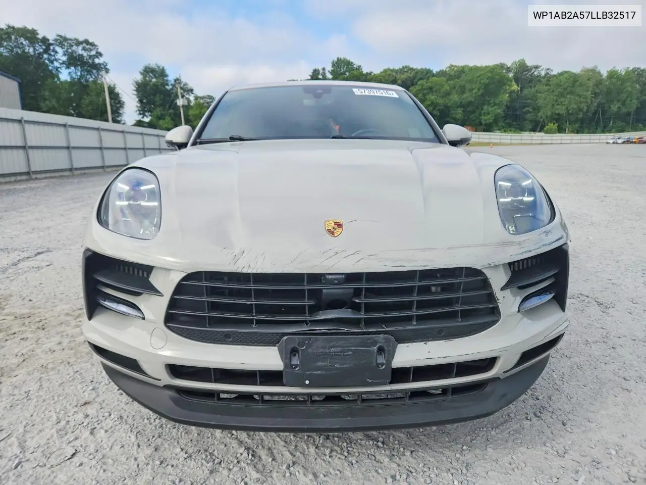 2020 Porsche Macan S VIN: WP1AB2A57LLB32517 Lot: 57397516