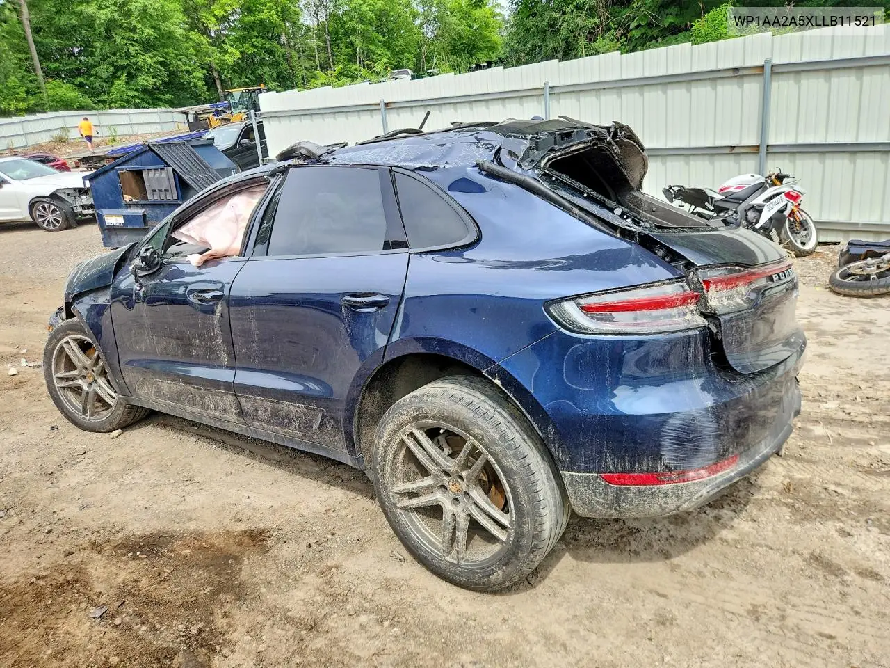 2020 Porsche Macan VIN: WP1AA2A5XLLB11521 Lot: 58721646