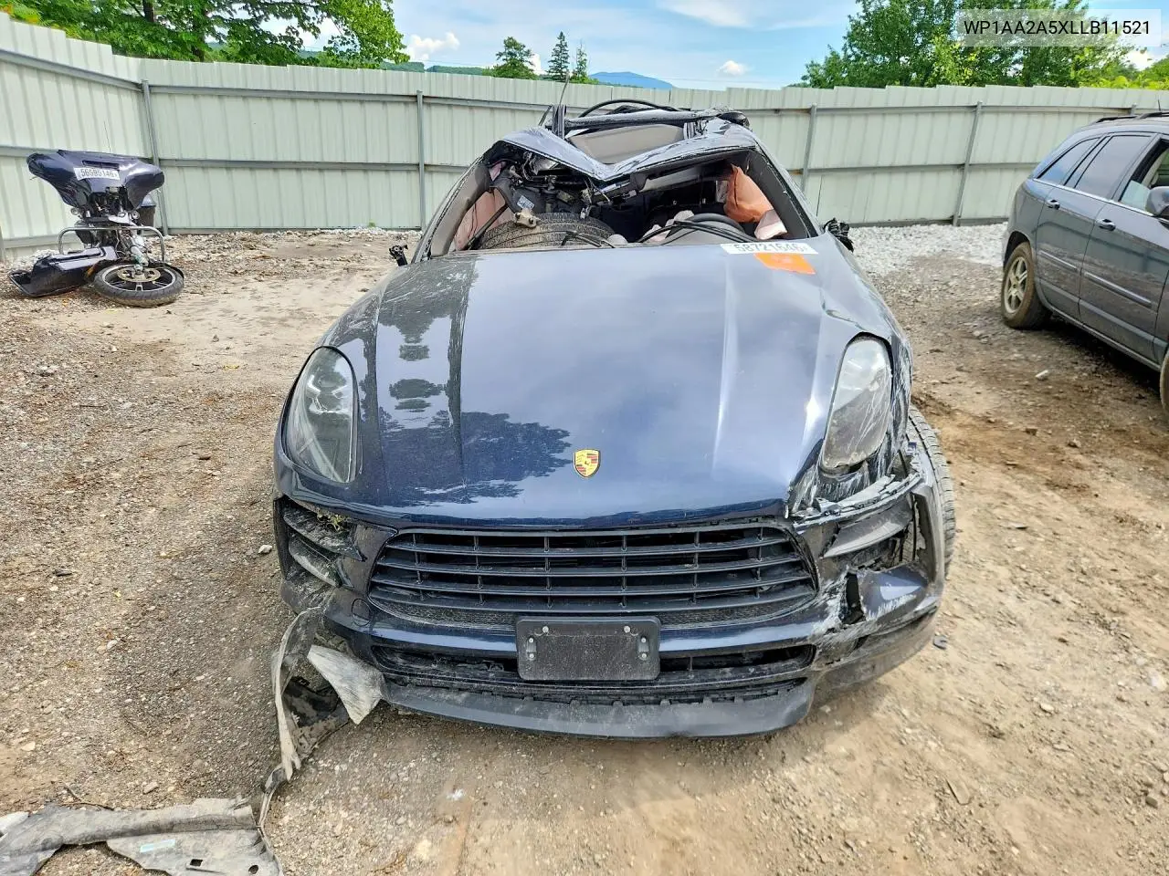 2020 Porsche Macan VIN: WP1AA2A5XLLB11521 Lot: 58721646