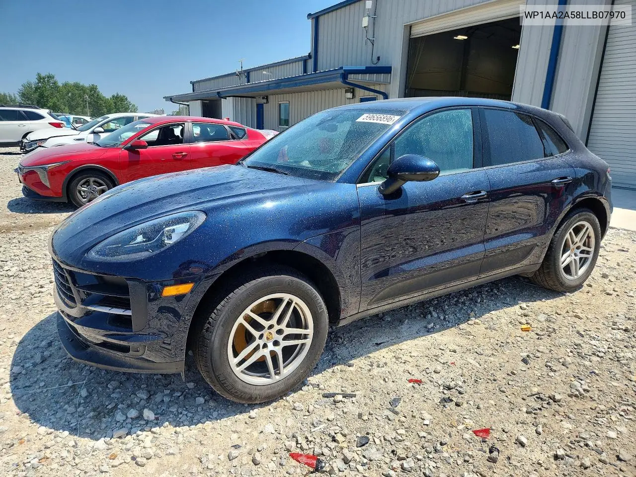 2020 Porsche Macan VIN: WP1AA2A58LLB07970 Lot: 59656896