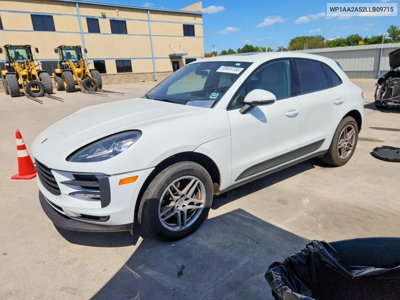 2020 Porsche Macan VIN: WP1AA2A52LLB09715 Lot: 59669766