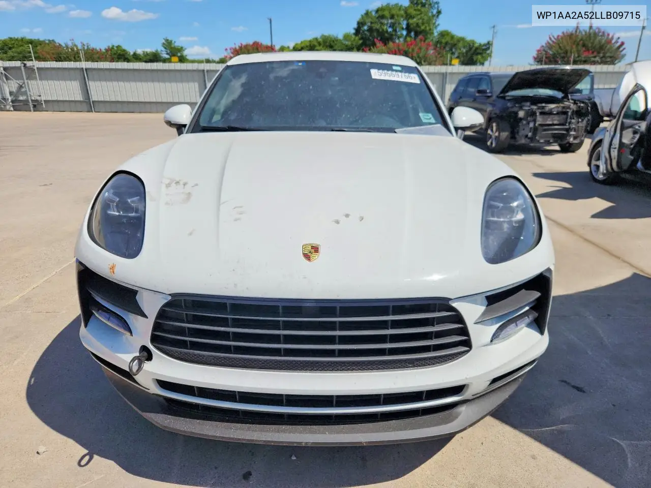2020 Porsche Macan VIN: WP1AA2A52LLB09715 Lot: 59669766