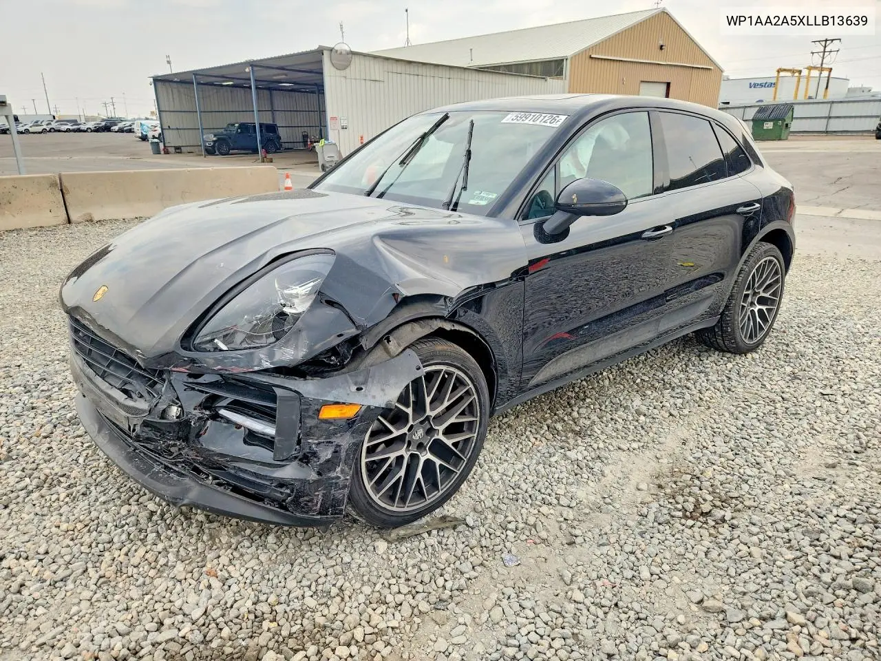 2020 Porsche Macan VIN: WP1AA2A5XLLB13639 Lot: 59910126
