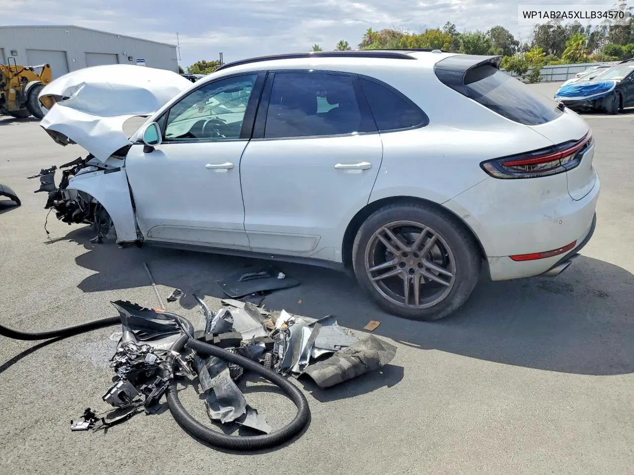 2020 Porsche Macan S VIN: WP1AB2A5XLLB34570 Lot: 60532696