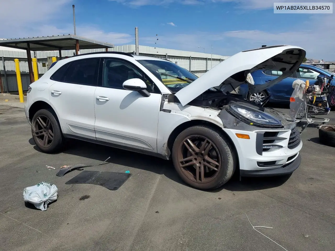 2020 Porsche Macan S VIN: WP1AB2A5XLLB34570 Lot: 60532696