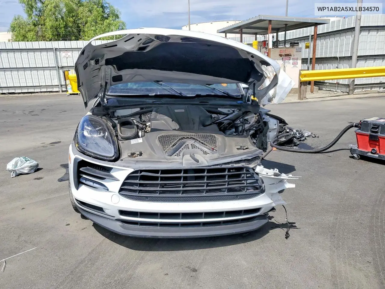 2020 Porsche Macan S VIN: WP1AB2A5XLLB34570 Lot: 60532696