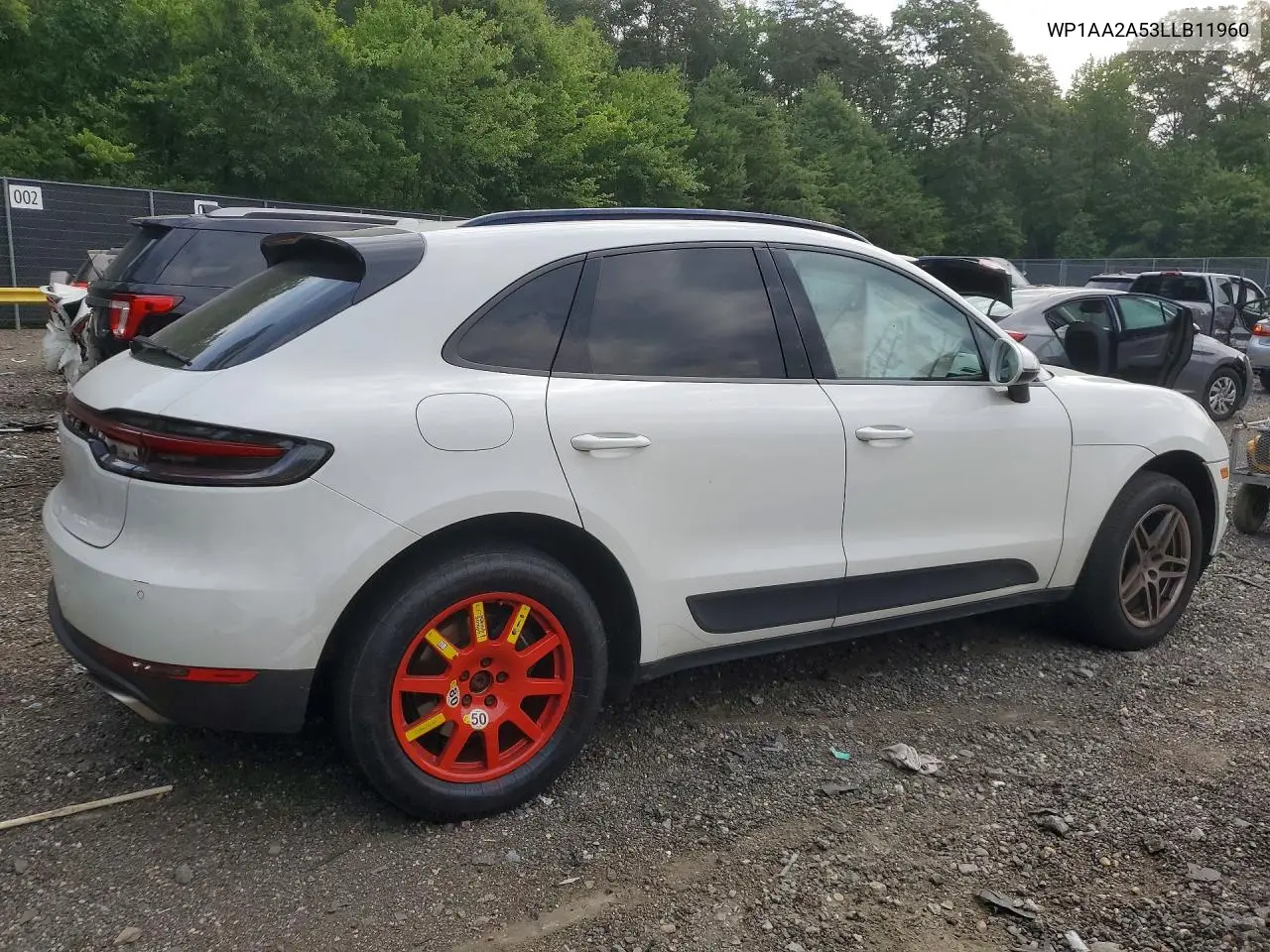 2020 Porsche Macan VIN: WP1AA2A53LLB11960 Lot: 61201306