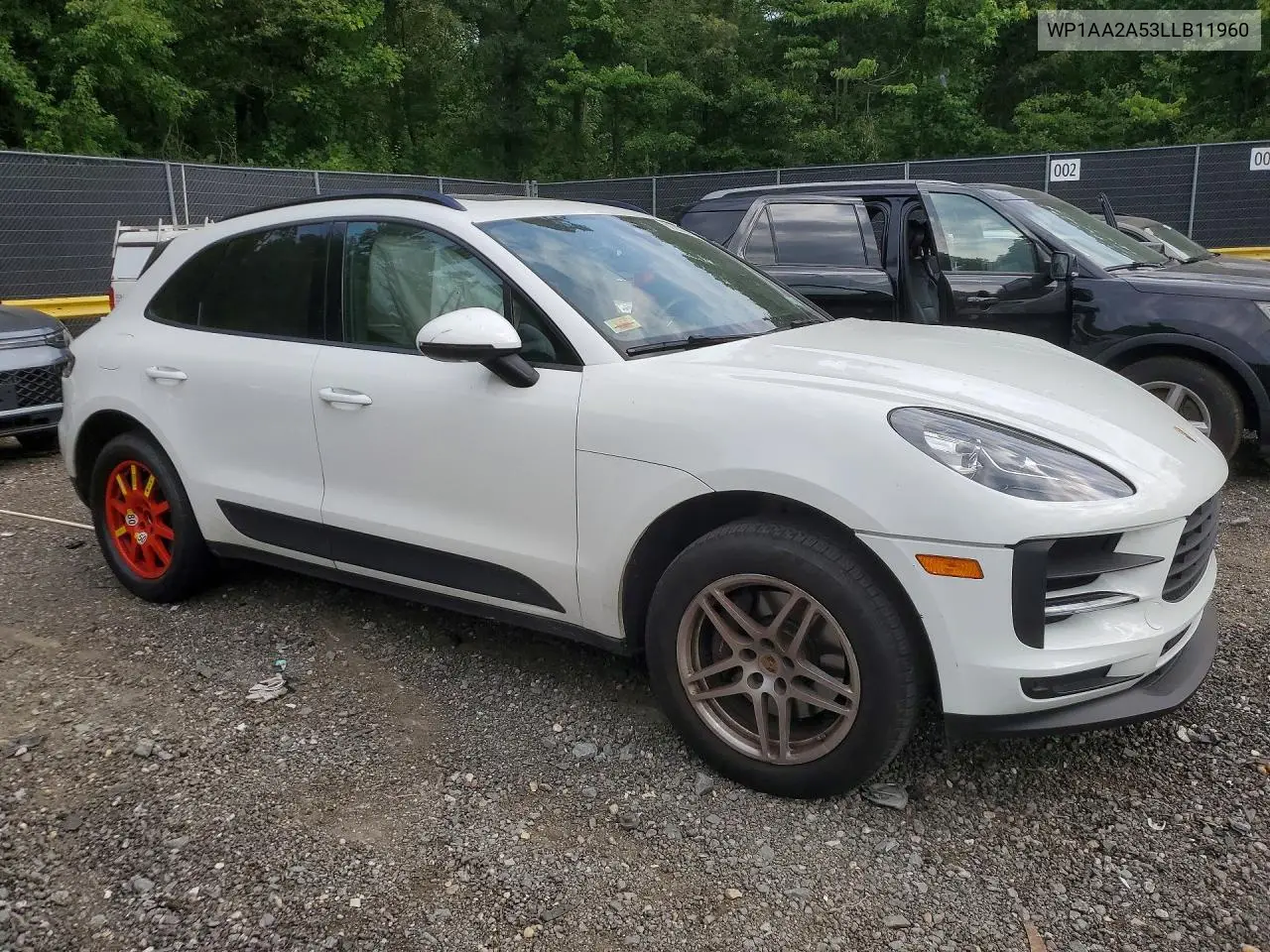 2020 Porsche Macan VIN: WP1AA2A53LLB11960 Lot: 61201306