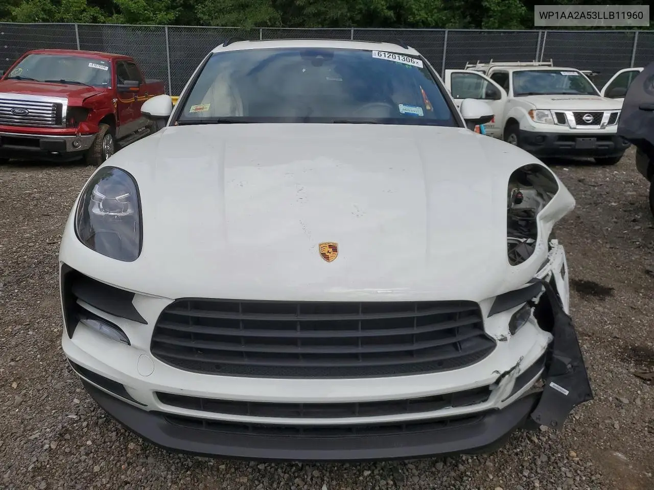 2020 Porsche Macan VIN: WP1AA2A53LLB11960 Lot: 61201306