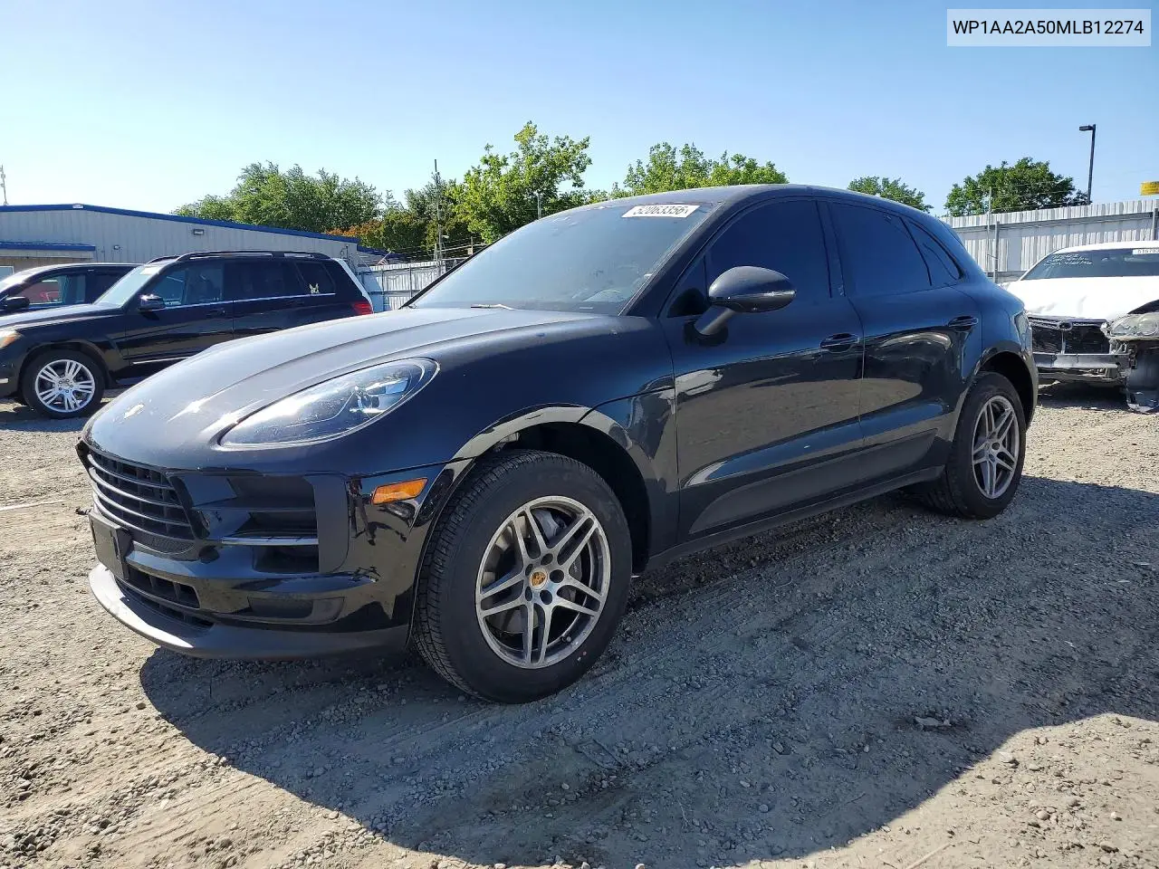 2021 Porsche Macan VIN: WP1AA2A50MLB12274 Lot: 52063356