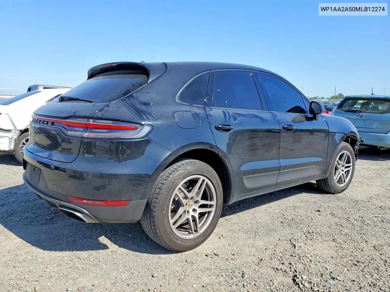 2021 Porsche Macan VIN: WP1AA2A50MLB12274 Lot: 52063356