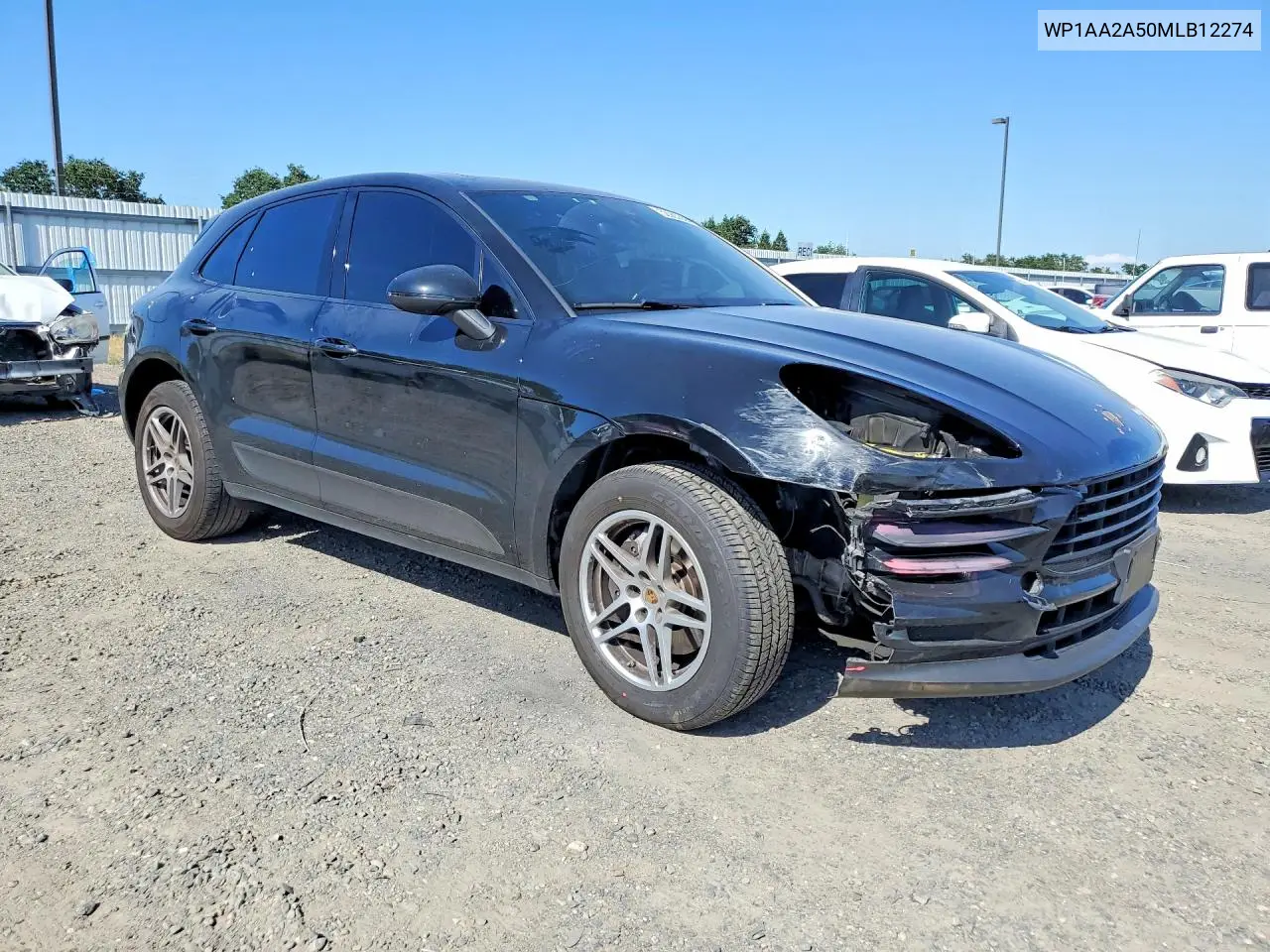 2021 Porsche Macan VIN: WP1AA2A50MLB12274 Lot: 52063356