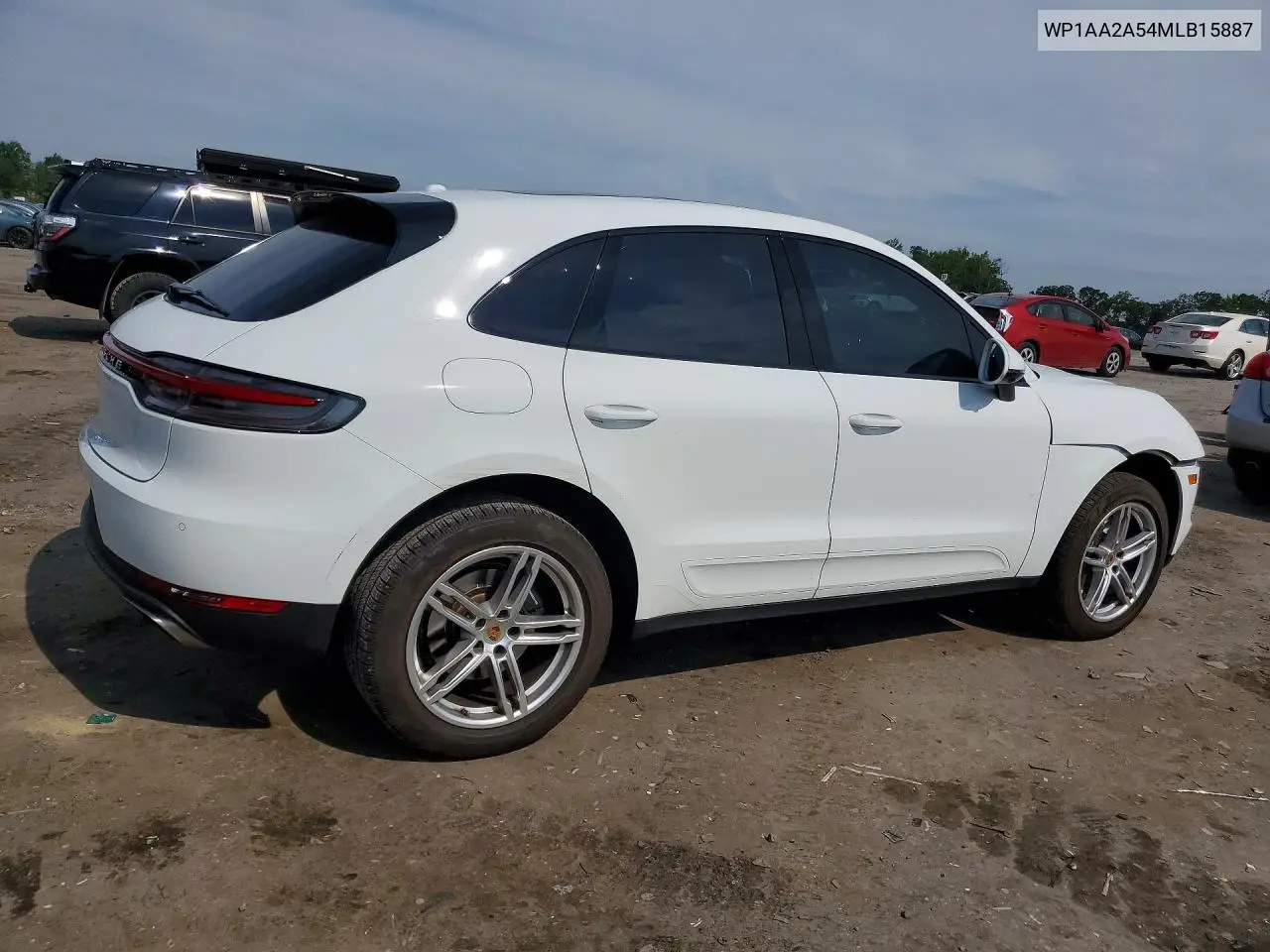 2021 Porsche Macan VIN: WP1AA2A54MLB15887 Lot: 58479986