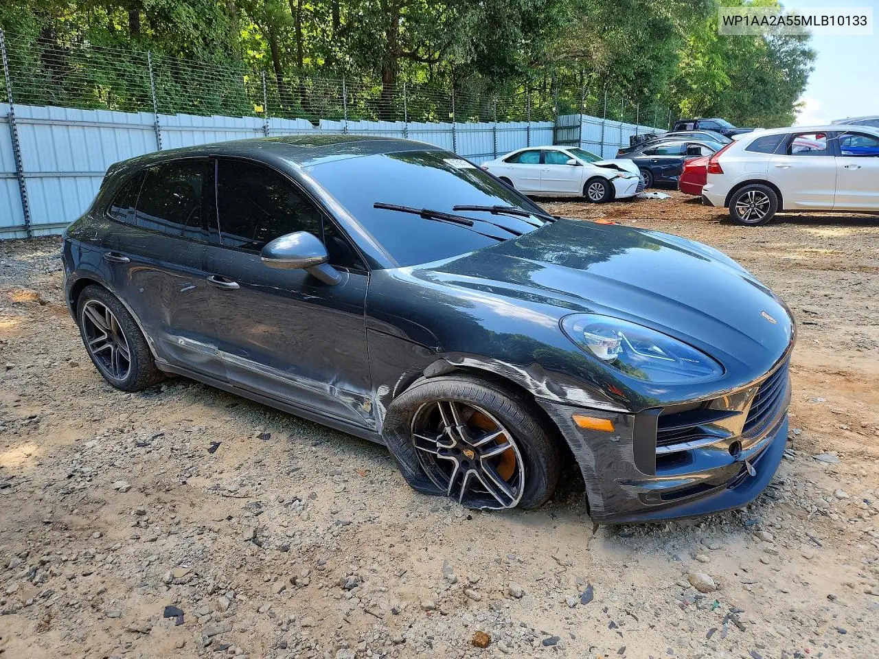 2021 Porsche Macan VIN: WP1AA2A55MLB10133 Lot: 60150516