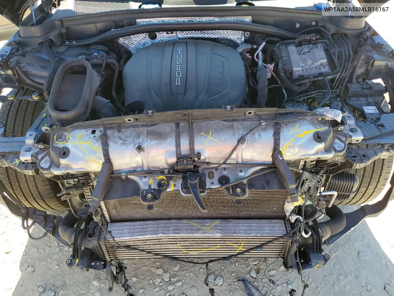 2021 Porsche Macan VIN: WP1AA2A58MLB16167 Lot: 60500586