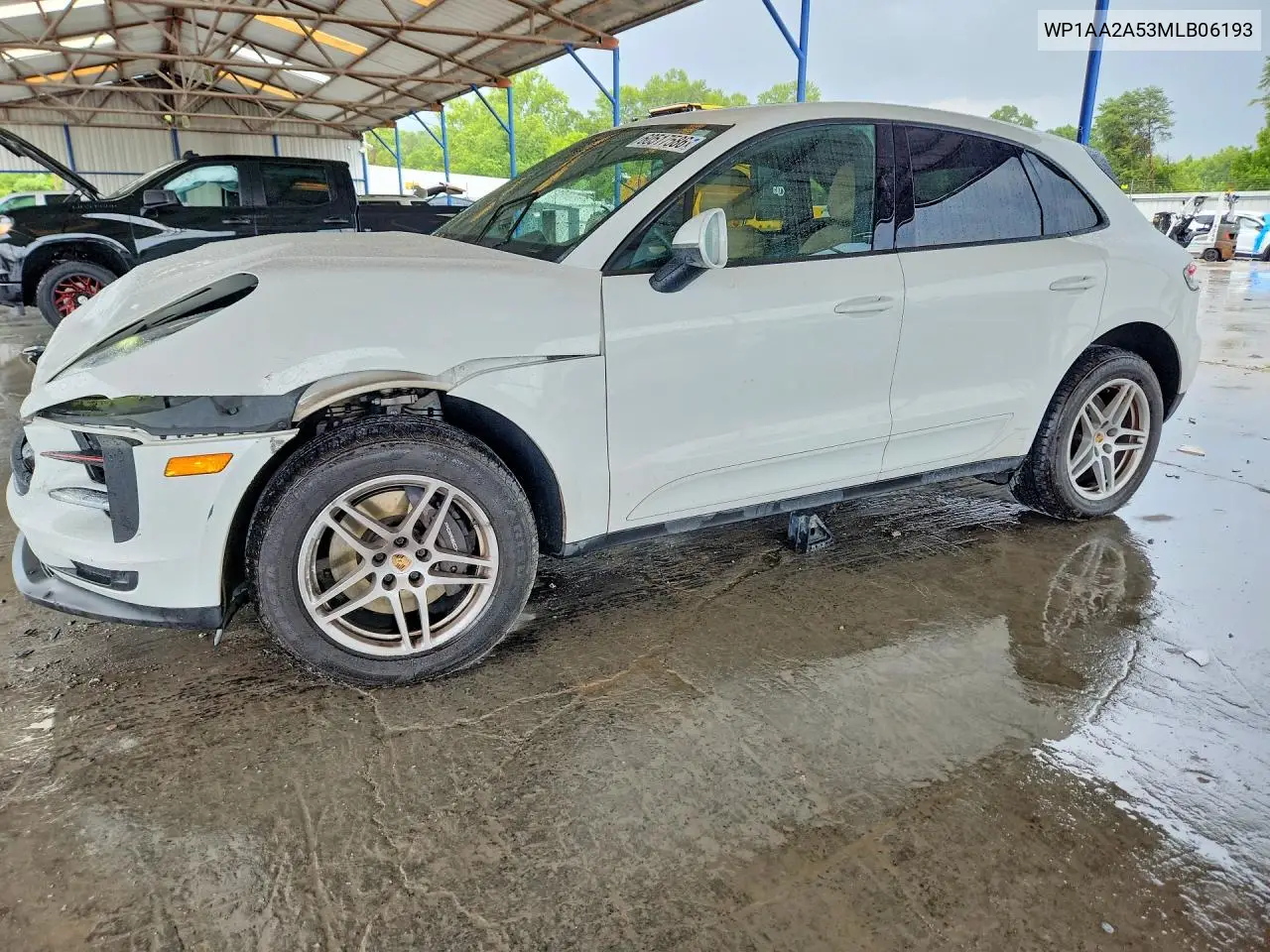 2021 Porsche Macan VIN: WP1AA2A53MLB06193 Lot: 60517586