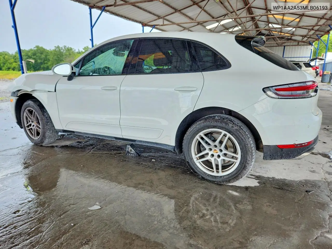 2021 Porsche Macan VIN: WP1AA2A53MLB06193 Lot: 60517586