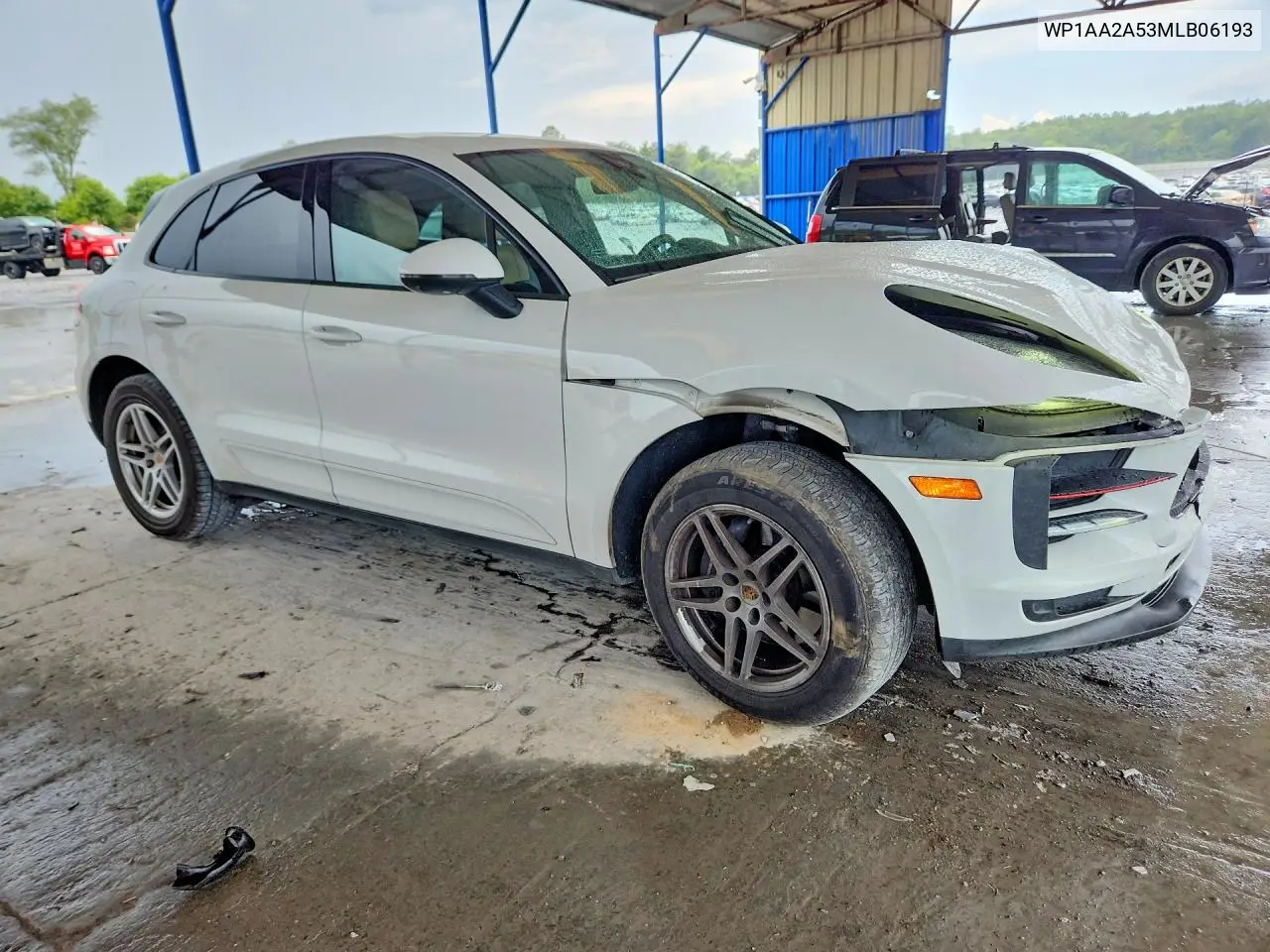 2021 Porsche Macan VIN: WP1AA2A53MLB06193 Lot: 60517586