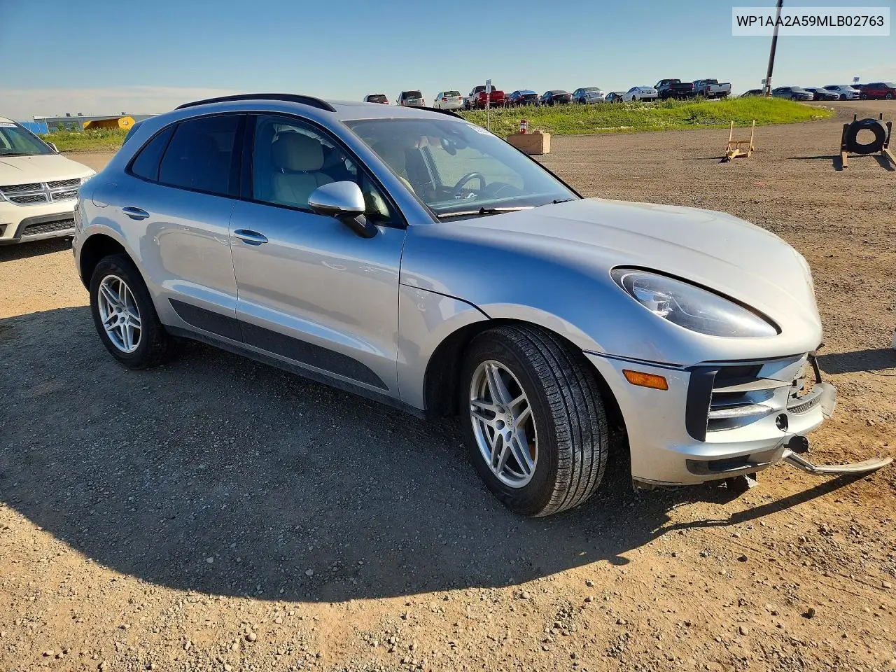 2021 Porsche Macan VIN: WP1AA2A59MLB02763 Lot: 60995416