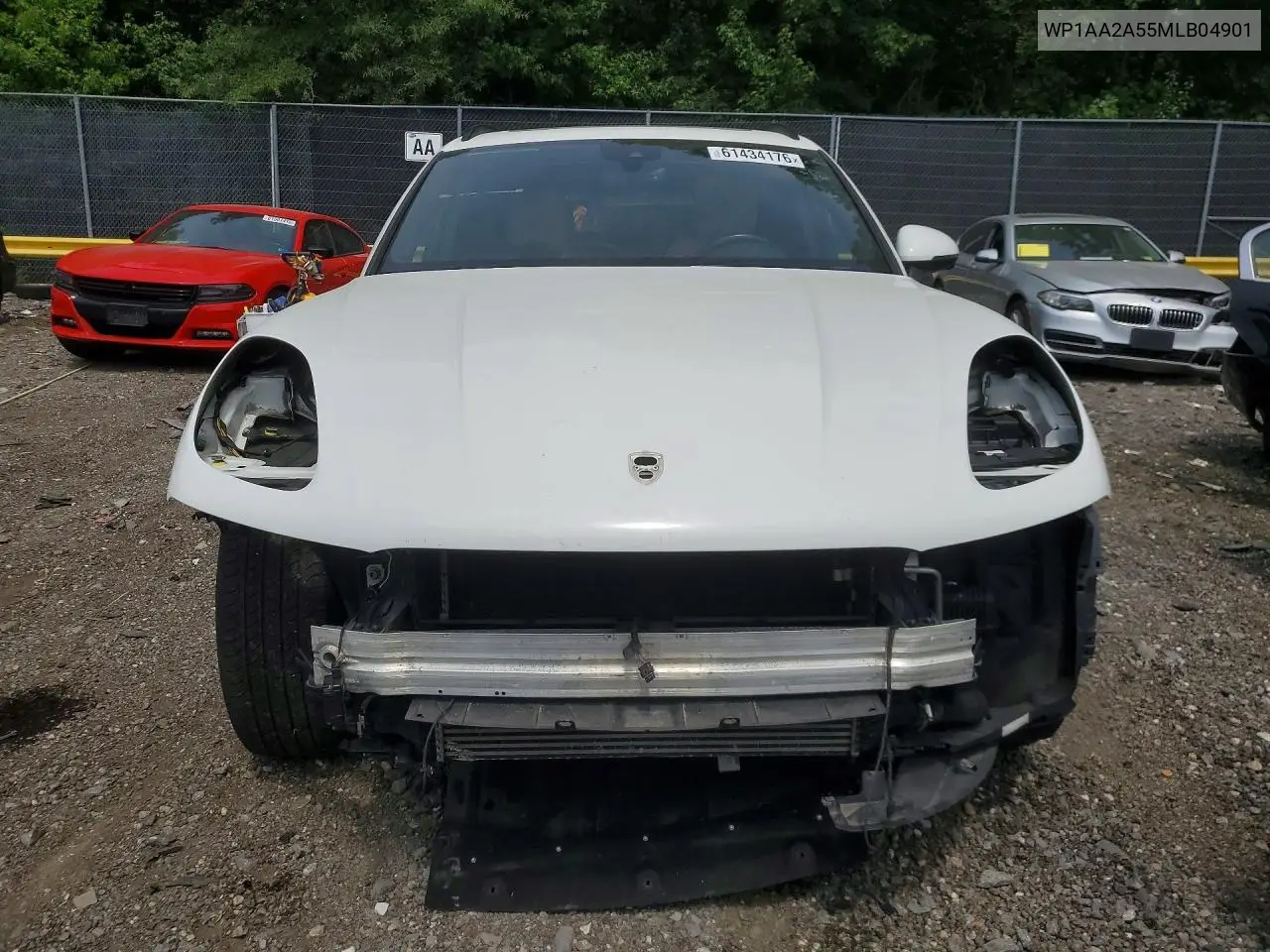 2021 Porsche Macan VIN: WP1AA2A55MLB04901 Lot: 61434176