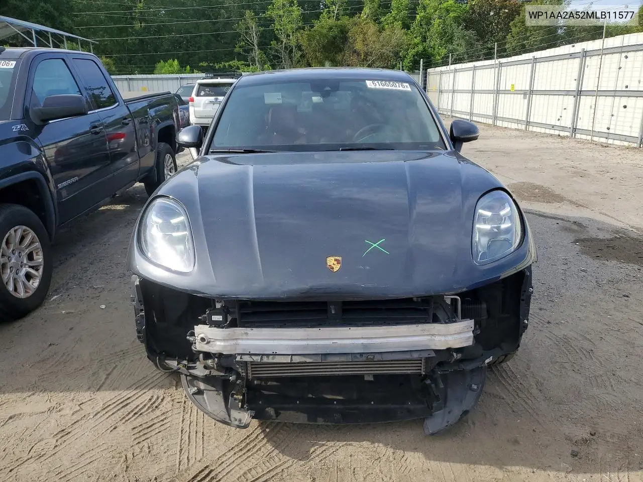 2021 Porsche Macan VIN: WP1AA2A52MLB11577 Lot: 61665076