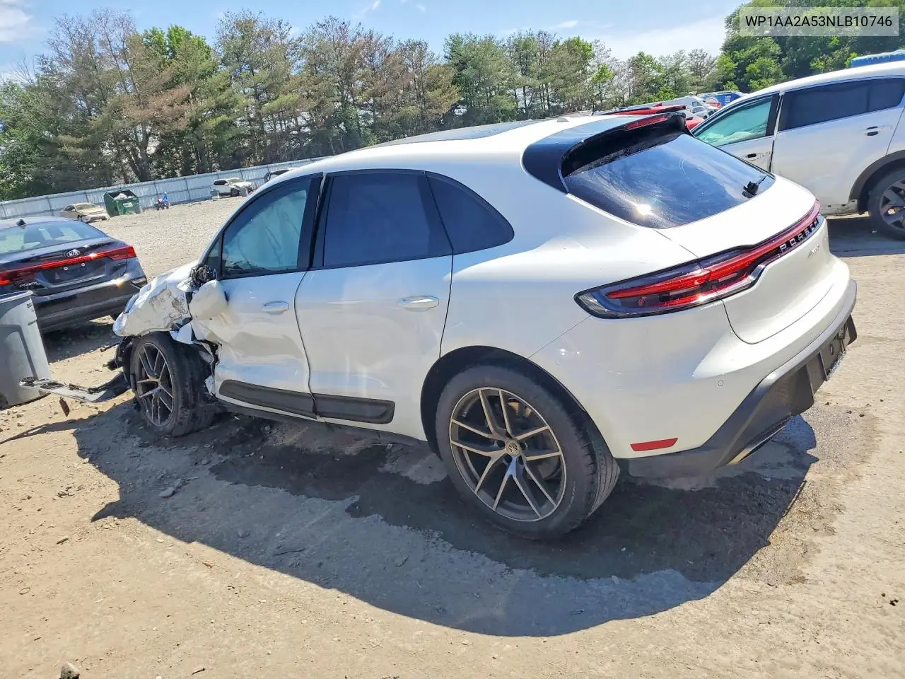 2022 Porsche Macan VIN: WP1AA2A53NLB10746 Lot: 56245836