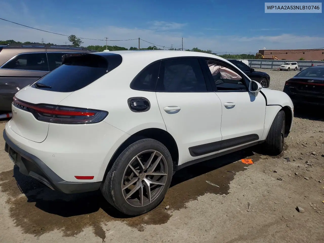 2022 Porsche Macan VIN: WP1AA2A53NLB10746 Lot: 56245836