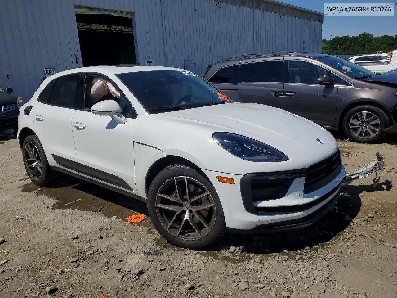 2022 Porsche Macan VIN: WP1AA2A53NLB10746 Lot: 56245836