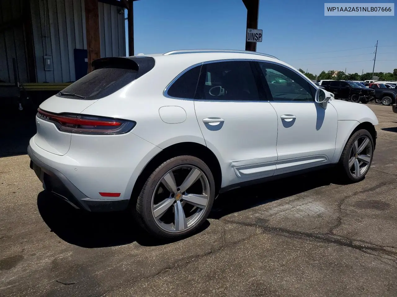2022 Porsche Macan VIN: WP1AA2A51NLB07666 Lot: 57239646