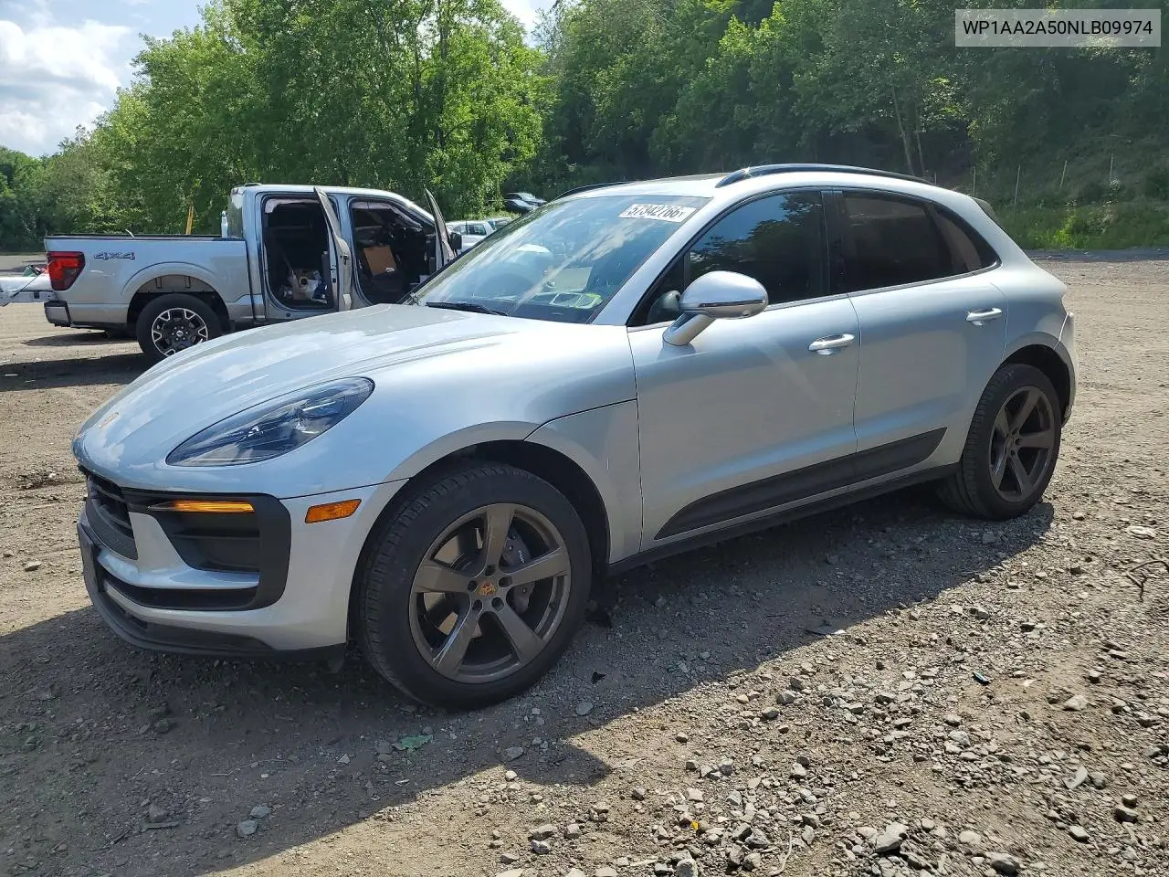 2022 Porsche Macan VIN: WP1AA2A50NLB09974 Lot: 57342766