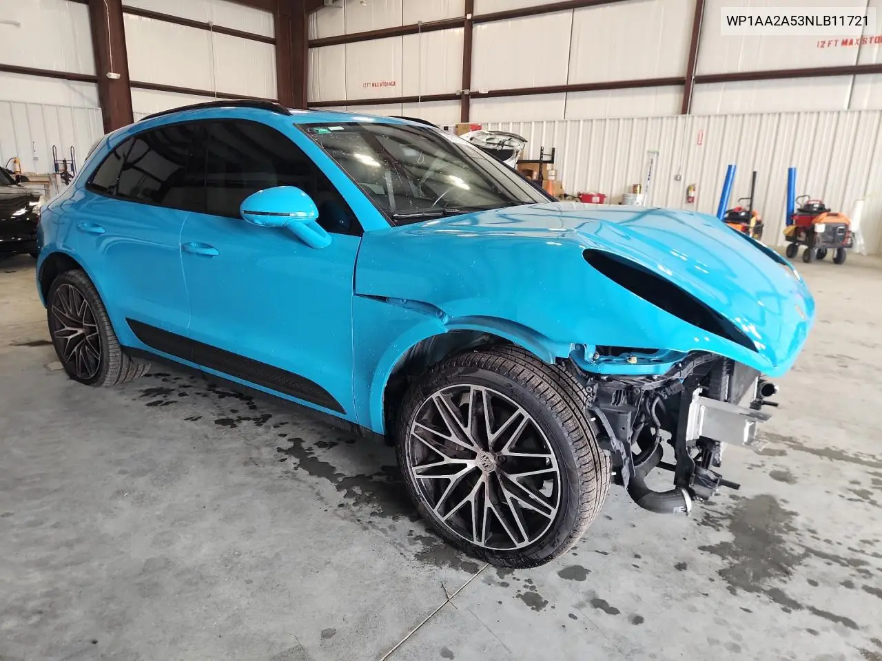 2022 Porsche Macan VIN: WP1AA2A53NLB11721 Lot: 58107816