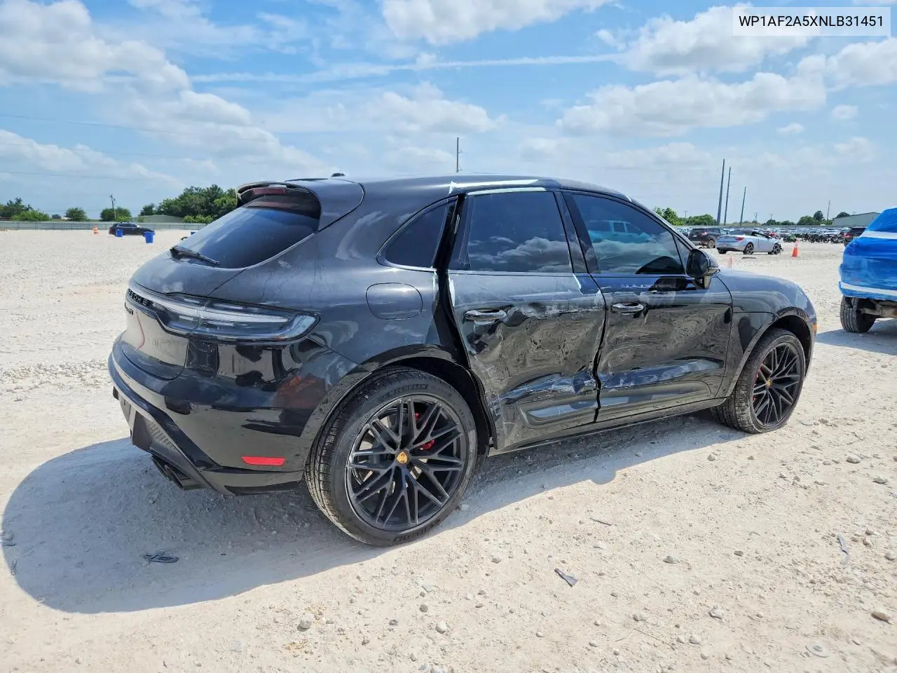 2022 Porsche Macan Gts VIN: WP1AF2A5XNLB31451 Lot: 59081736