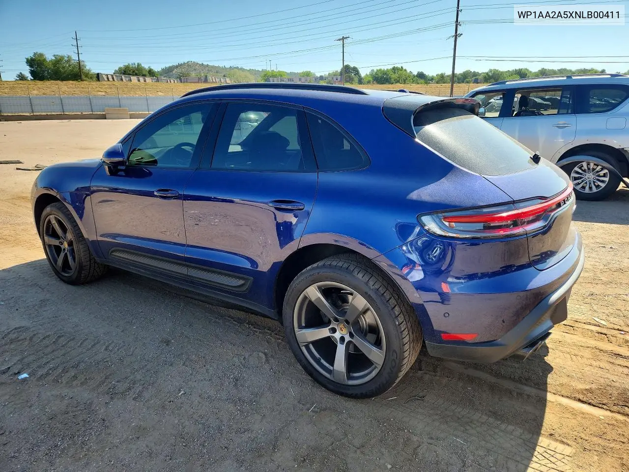 2022 Porsche Macan VIN: WP1AA2A5XNLB00411 Lot: 85455365