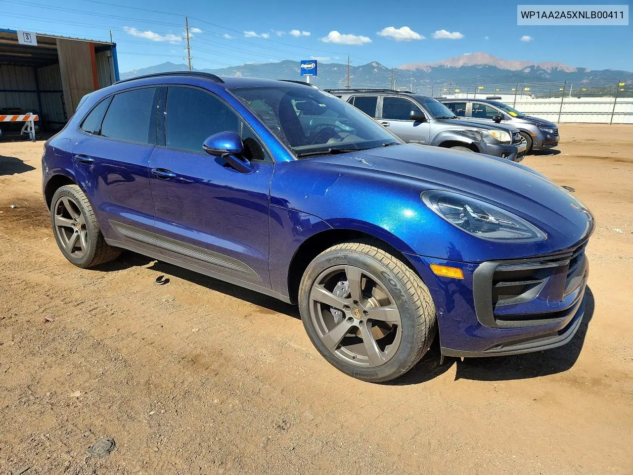 2022 Porsche Macan VIN: WP1AA2A5XNLB00411 Lot: 85455365