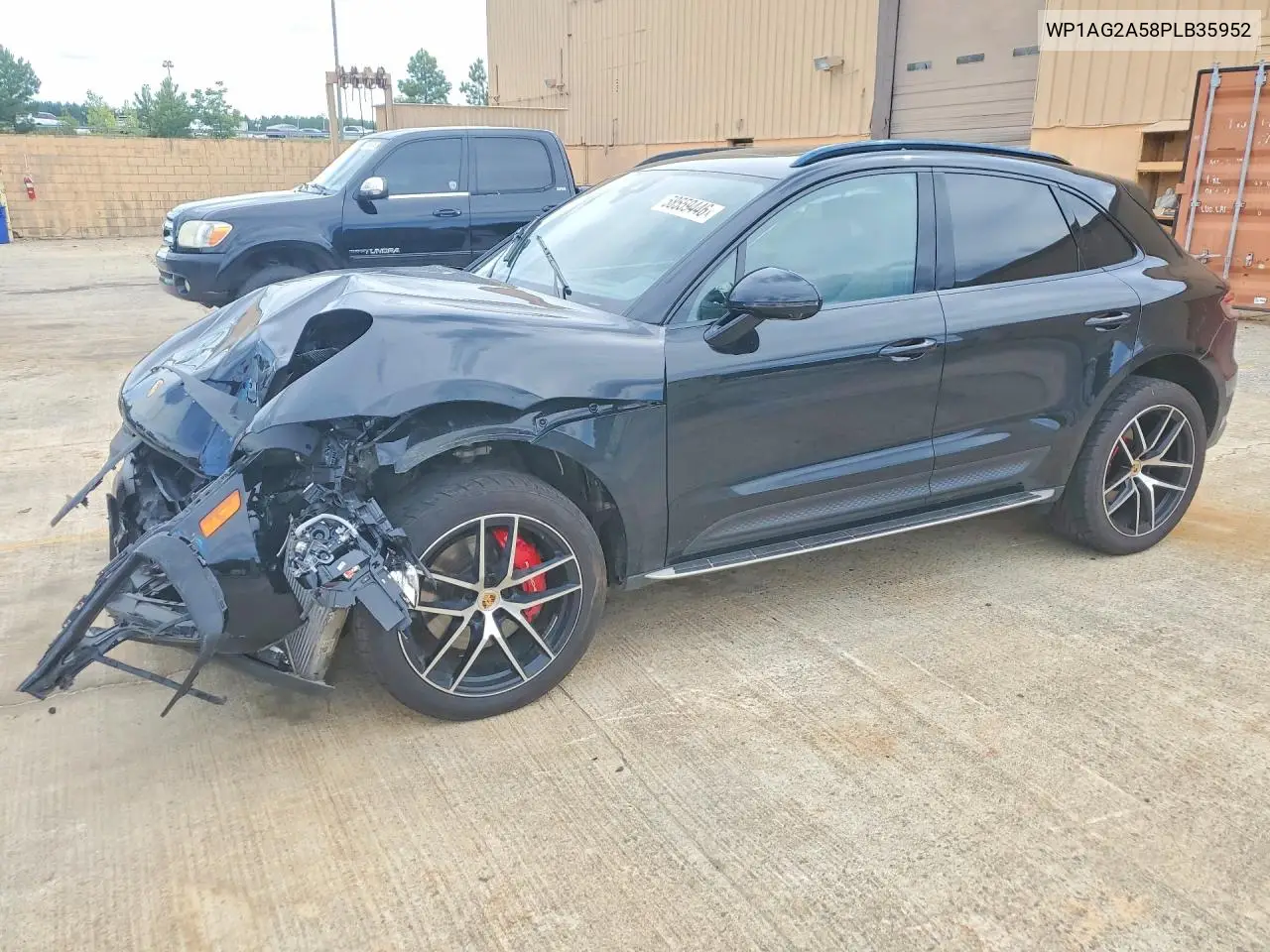 2023 Porsche Macan S VIN: WP1AG2A58PLB35952 Lot: 58559446