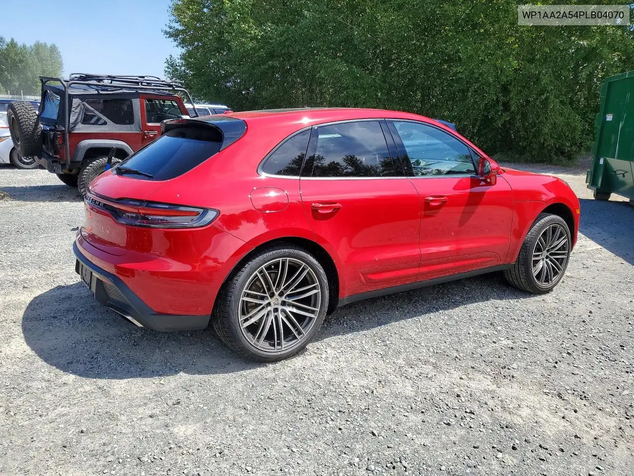 2023 Porsche Macan Base VIN: WP1AA2A54PLB04070 Lot: 59901296