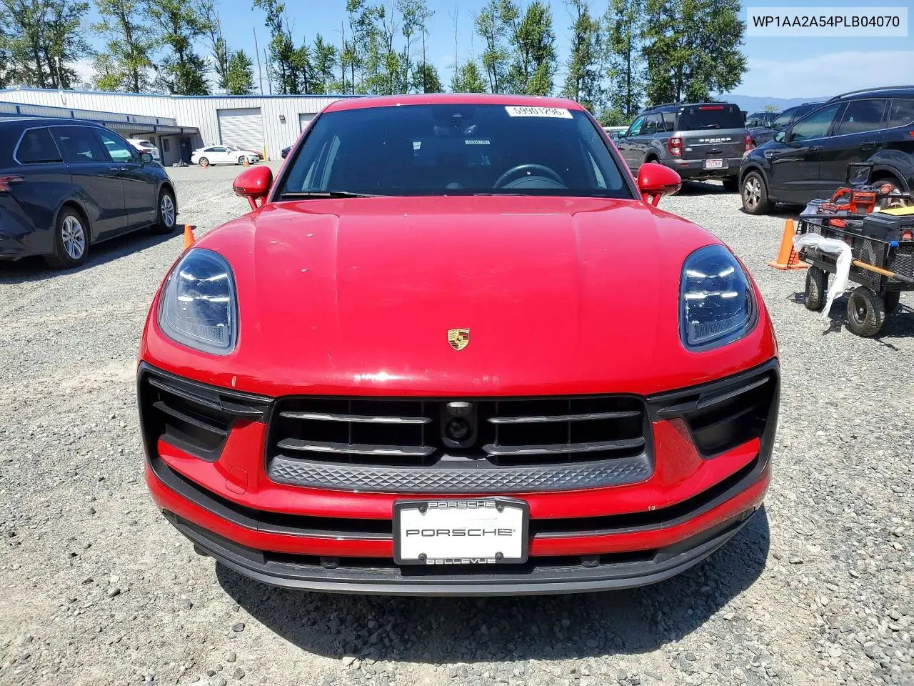 2023 Porsche Macan Base VIN: WP1AA2A54PLB04070 Lot: 59901296