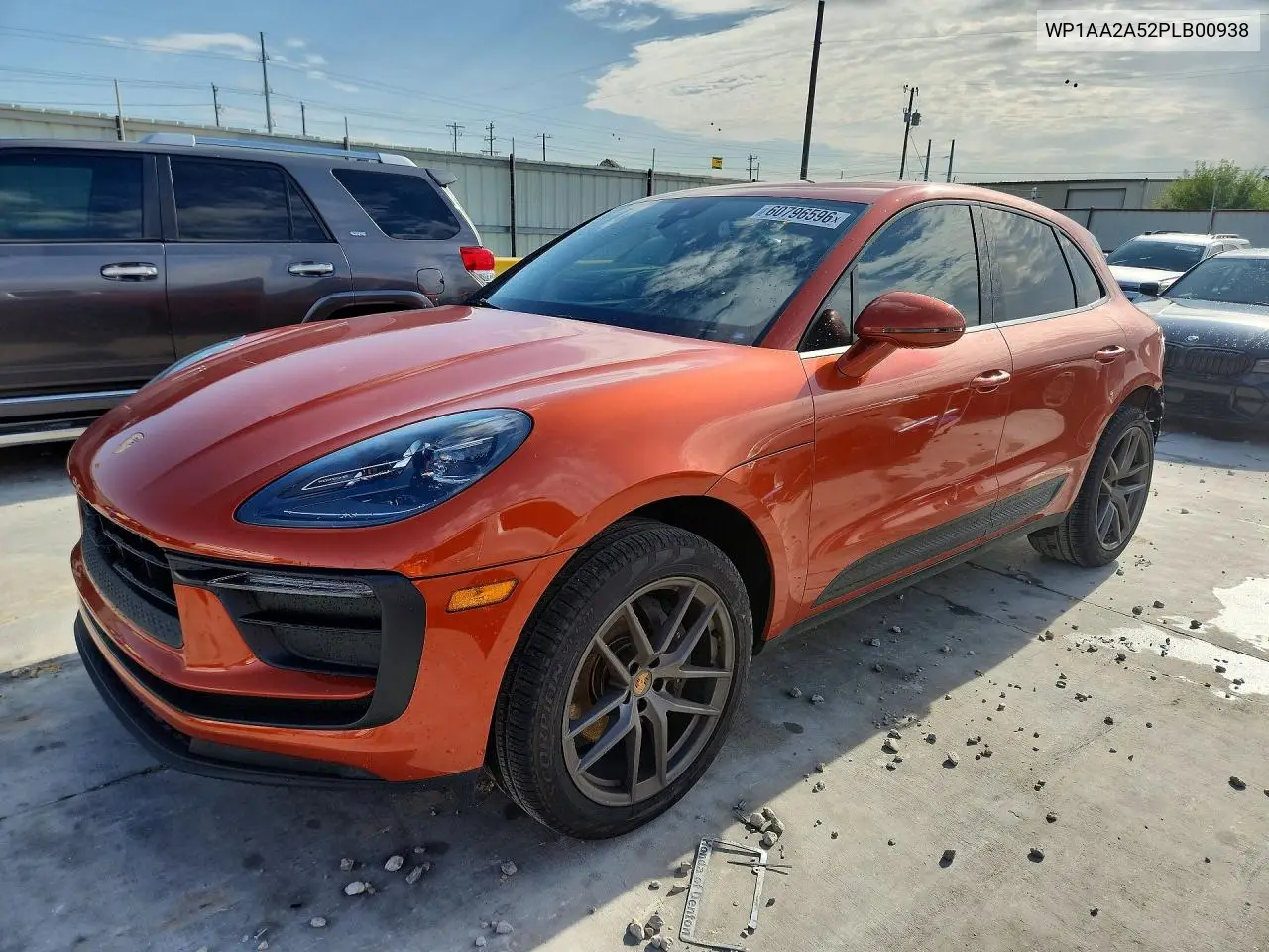 2023 Porsche Macan Base VIN: WP1AA2A52PLB00938 Lot: 60796596