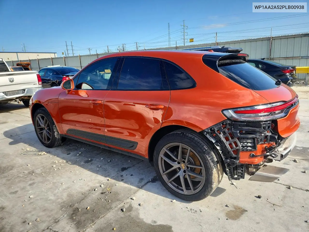 2023 Porsche Macan Base VIN: WP1AA2A52PLB00938 Lot: 60796596