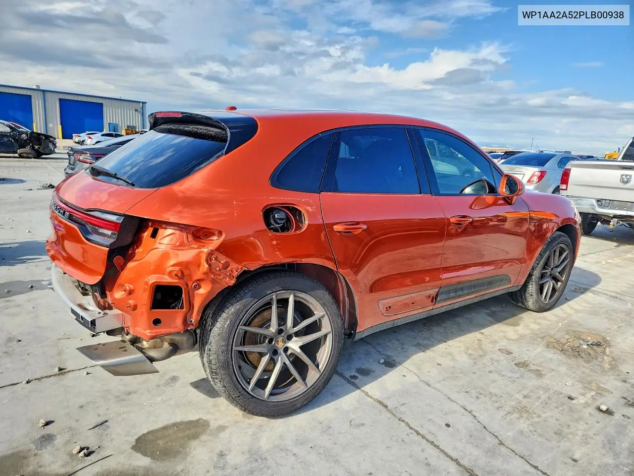 2023 Porsche Macan Base VIN: WP1AA2A52PLB00938 Lot: 60796596