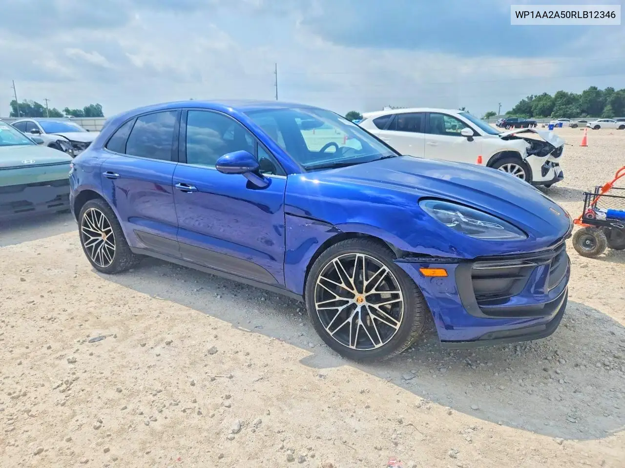 2024 Porsche Macan Base VIN: WP1AA2A50RLB12346 Lot: 56549436