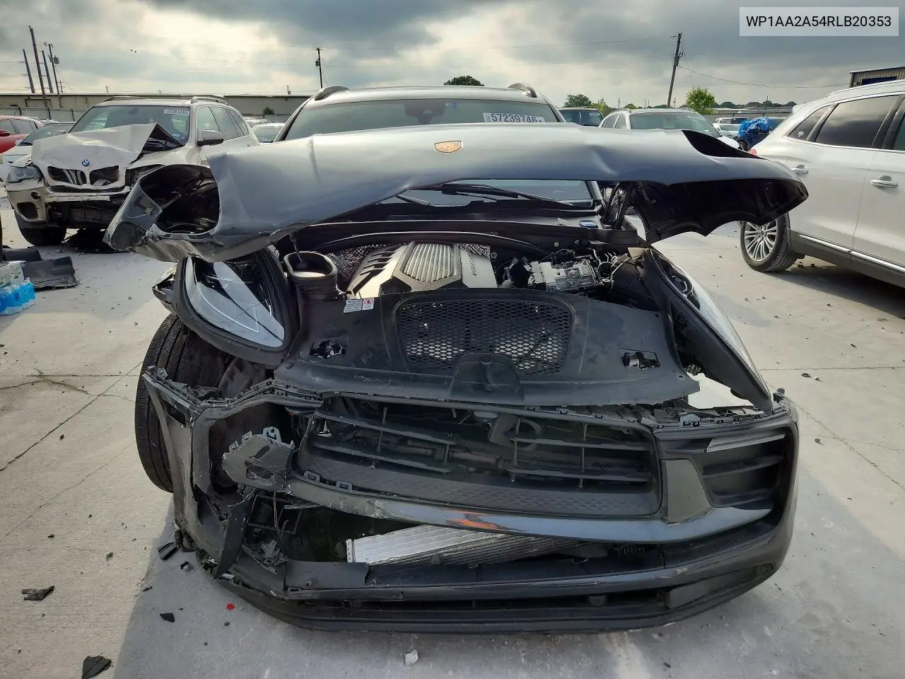 2024 Porsche Macan Base VIN: WP1AA2A54RLB20353 Lot: 57239746