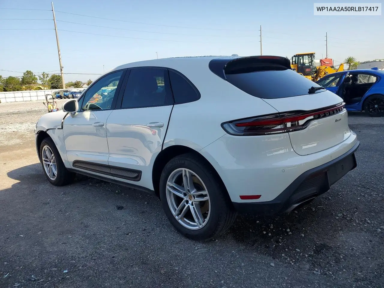 2024 Porsche Macan Base VIN: WP1AA2A50RLB17417 Lot: 59048026