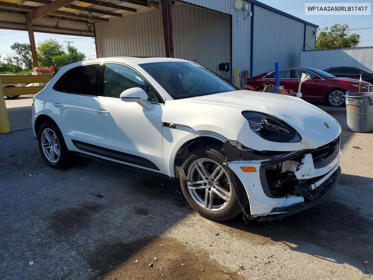 2024 Porsche Macan Base VIN: WP1AA2A50RLB17417 Lot: 59048026