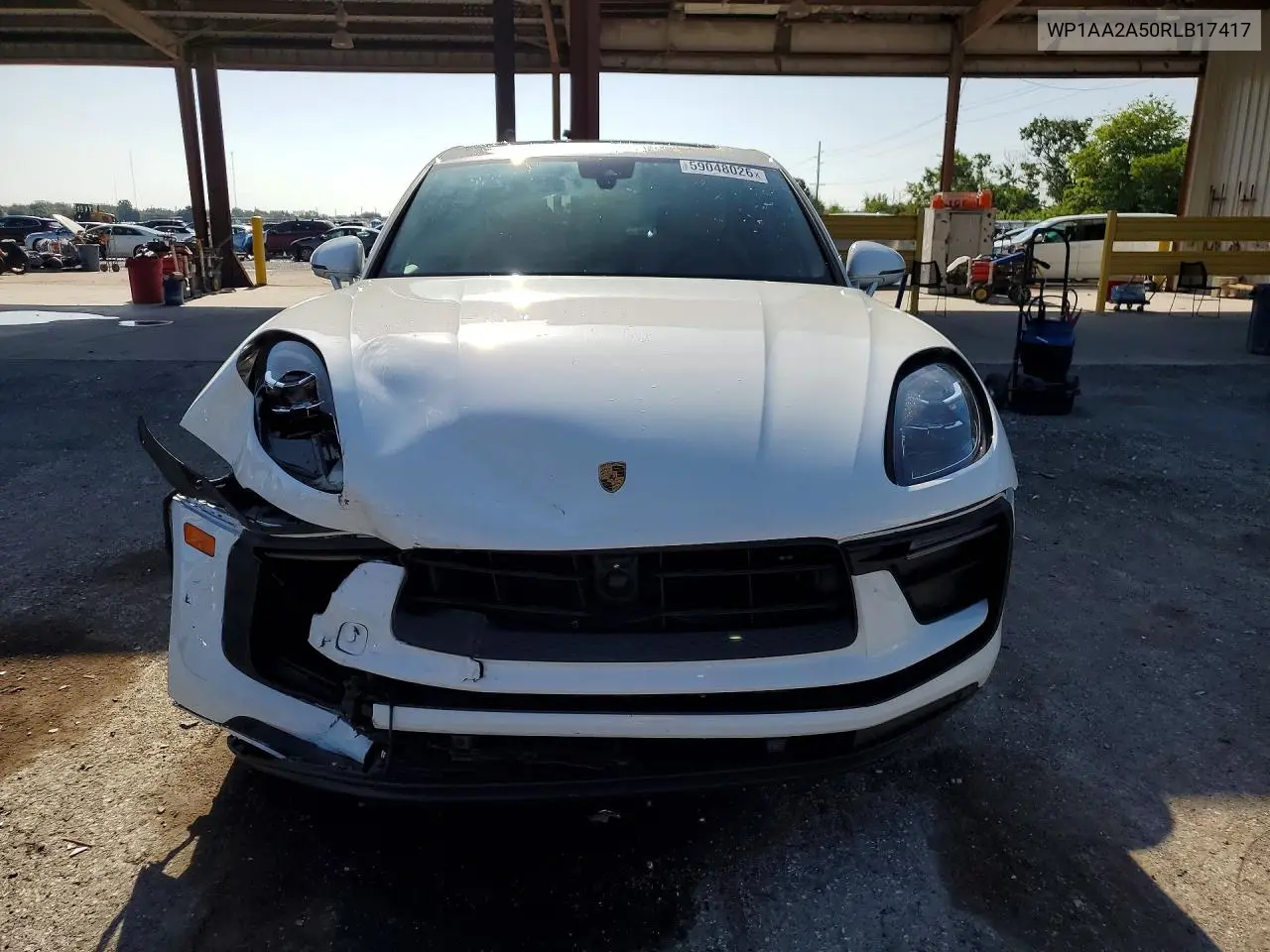 2024 Porsche Macan Base VIN: WP1AA2A50RLB17417 Lot: 59048026