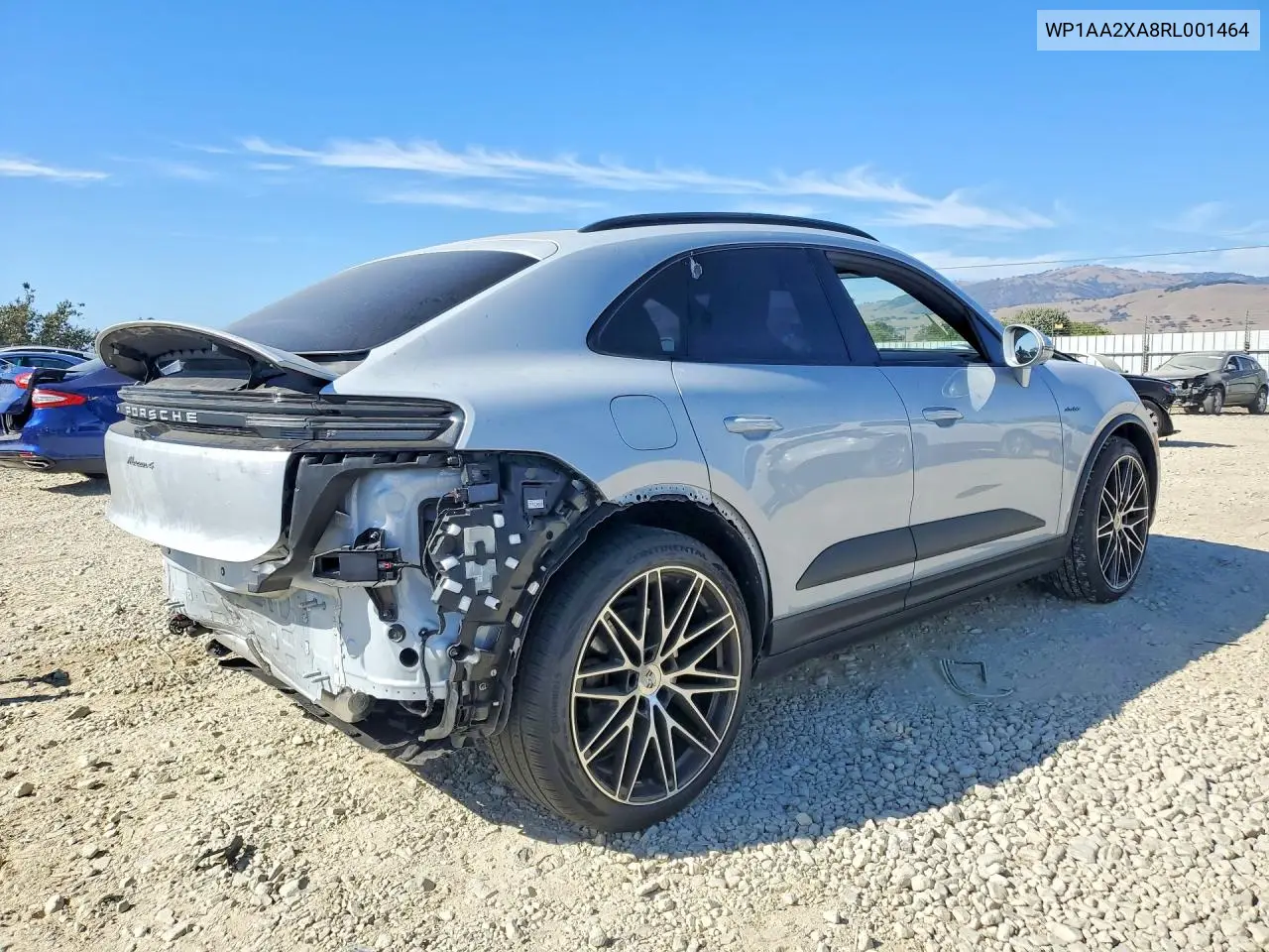 2024 Porsche Macan 4 VIN: WP1AA2XA8RL001464 Lot: 59725766