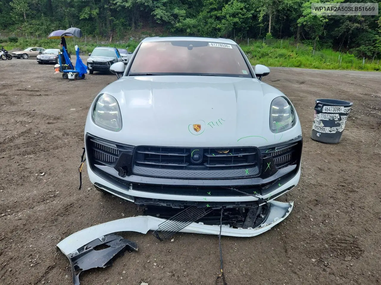 2025 Porsche Macan Gts VIN: WP1AF2A50SLB51669 Lot: 61778536