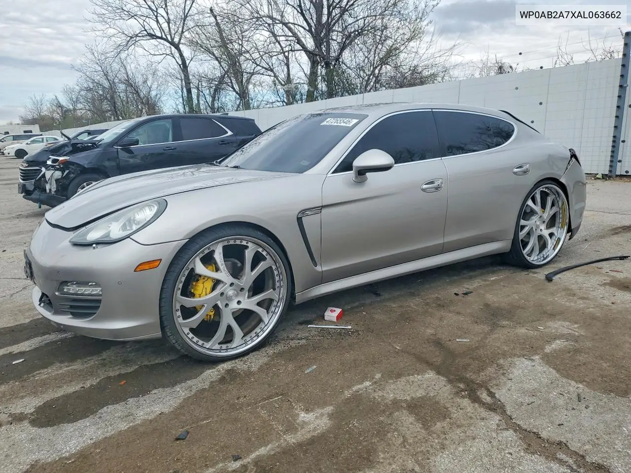 2010 Porsche Panamera S VIN: WP0AB2A7XAL063662 Lot: 47265546