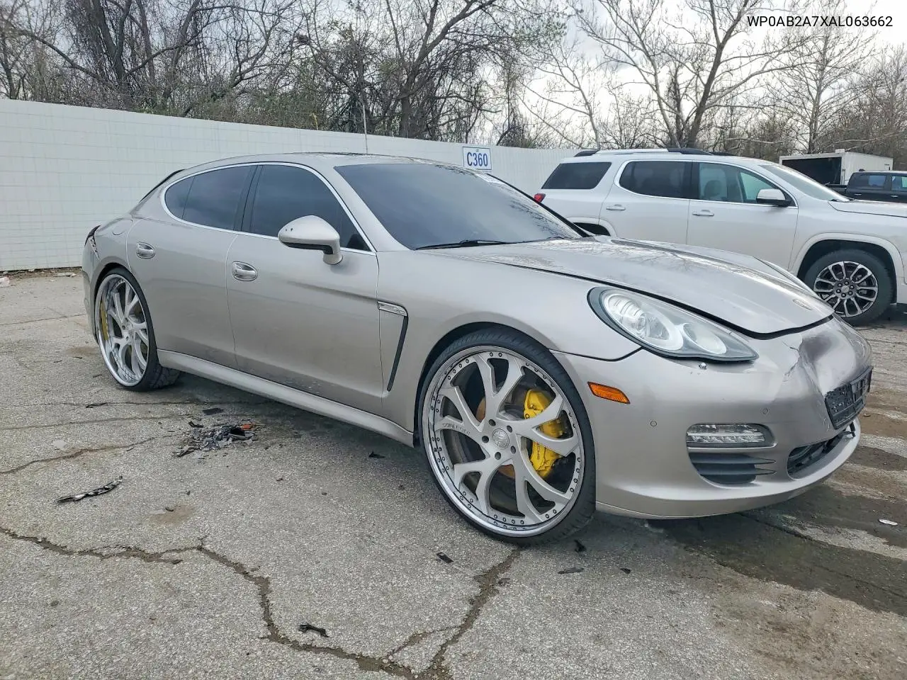 2010 Porsche Panamera S VIN: WP0AB2A7XAL063662 Lot: 47265546